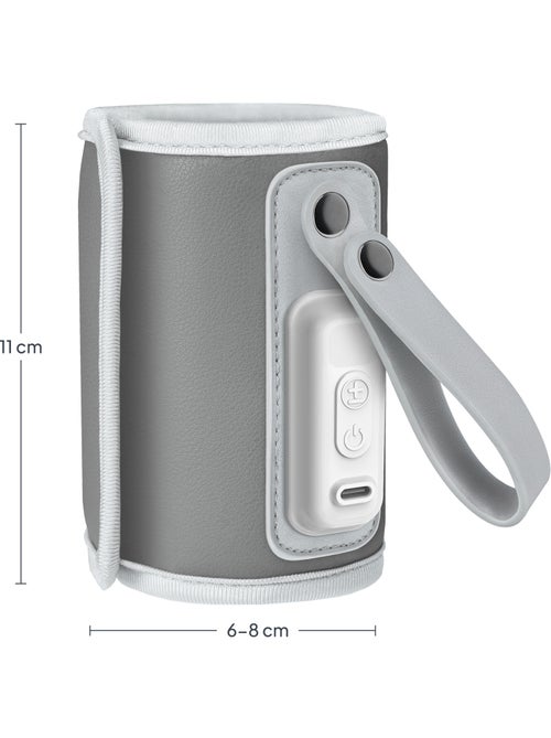 Aquecedor de Biberões Portátil LIONELO Thermup Go - USB - Mantém Temperatura 24h - Sem BPA - Kiabi Aquecedor de Biberões Portátil LIONELO Thermup Go - USB - Mantém Temperatura 24h - Sem BPA - Kiabi