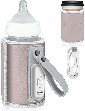 Aquecedor de Biberões Portátil LIONELO Thermup Go - USB - Mantém Temperatura 24h - Sem BPA