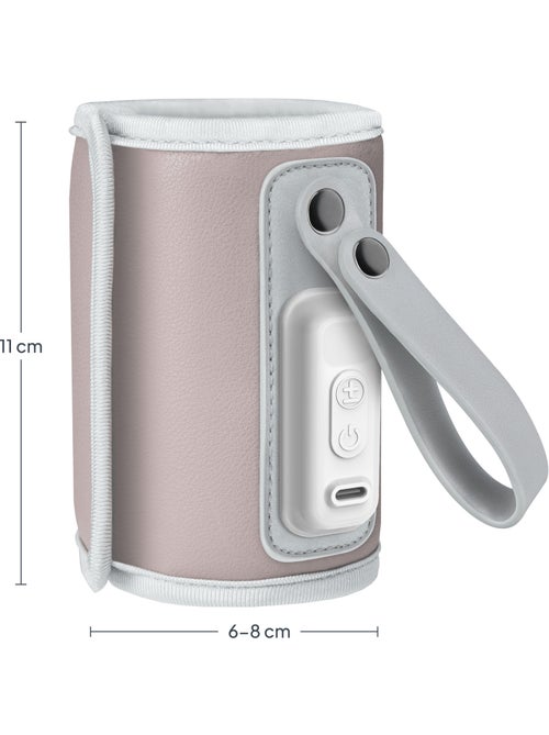 Aquecedor de Biberões Portátil LIONELO Thermup Go - USB - Mantém Temperatura 24h - Sem BPA - Kiabi Aquecedor de Biberões Portátil LIONELO Thermup Go - USB - Mantém Temperatura 24h - Sem BPA - Kiabi