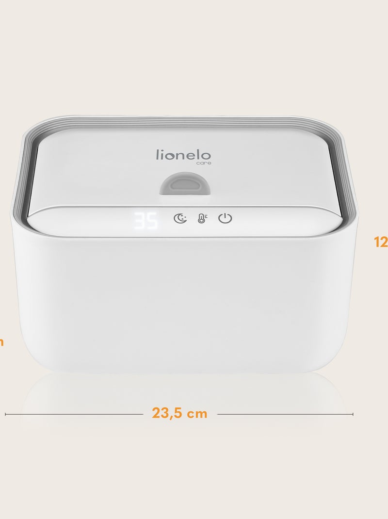 Aquecedor de toalhitas húmidas LIONELO – 3 níveis de aquecimento – Mantém as toalhitas húmidas Branco - Kiabi