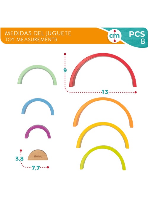 Arco-íris de Madeira WOOMAX - Kiabi Arco-íris de Madeira WOOMAX - Kiabi