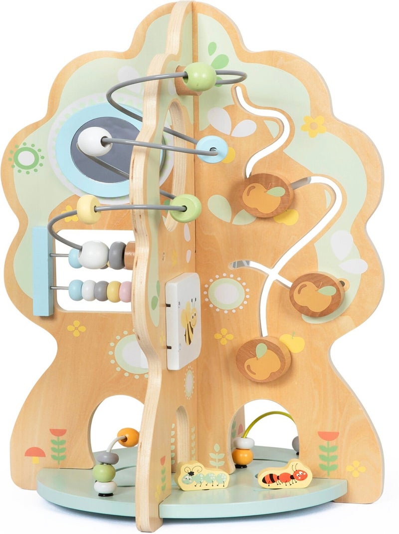 Árvore educativa multifuncional 10 em 1 – brinquedo educativo de madeira para bebés N/D - Kiabi