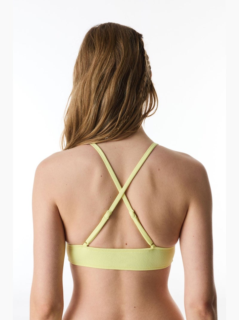 Arya top de biquíni bralette penti Amarelo-limão - Kiabi