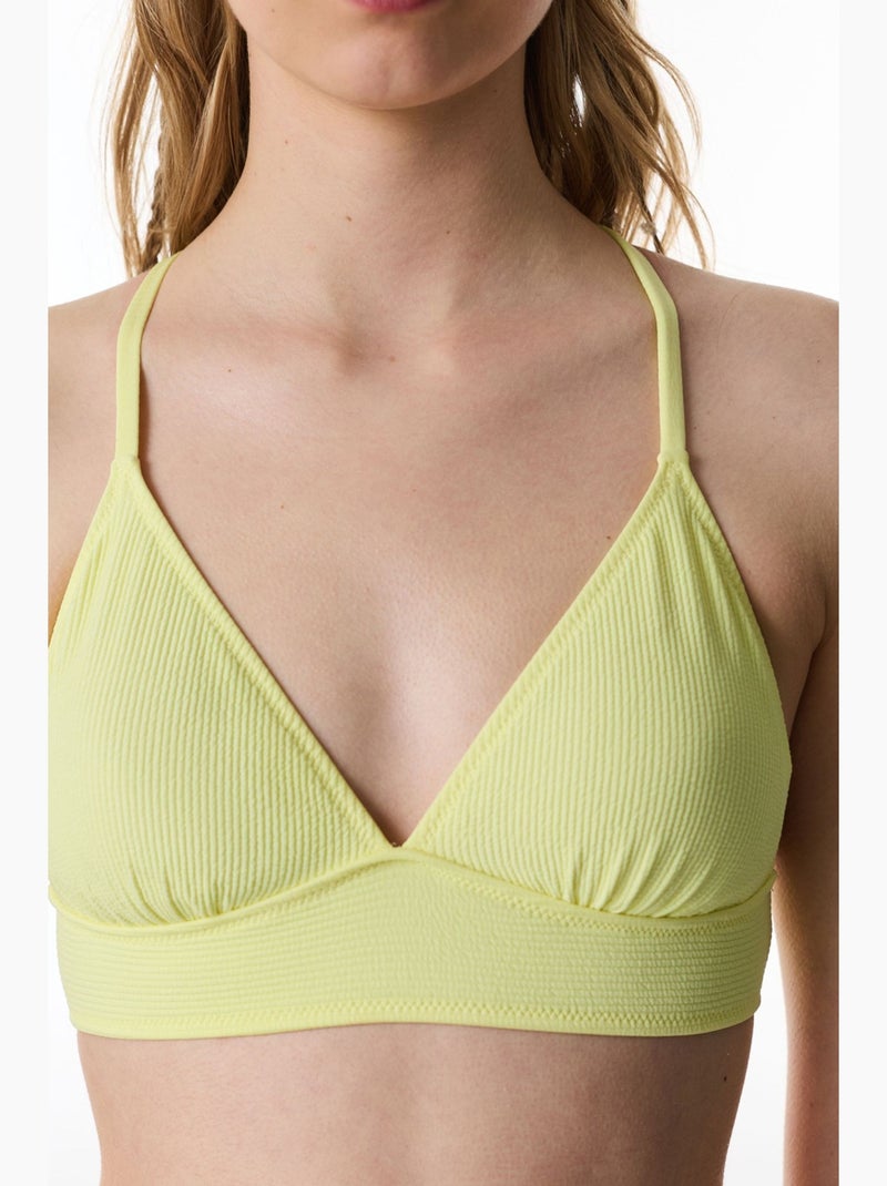 Arya top de biquíni bralette penti Amarelo-limão - Kiabi
