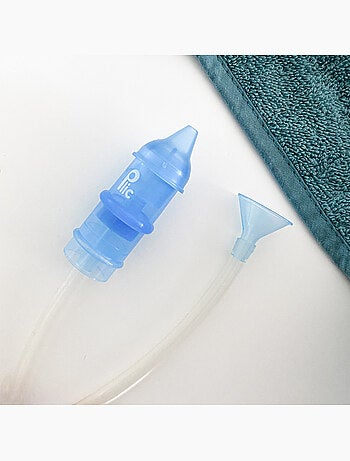 Aspirador nasal manual reutilizável com filtro
