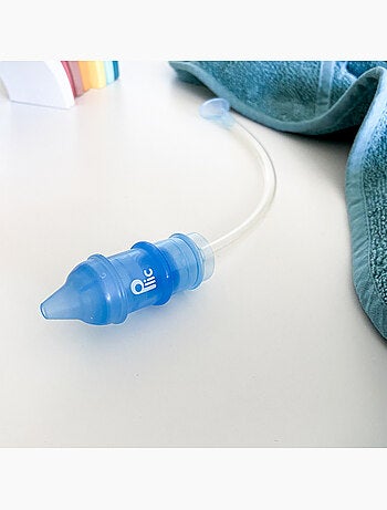 Aspirador nasal manual reutilizável com filtro