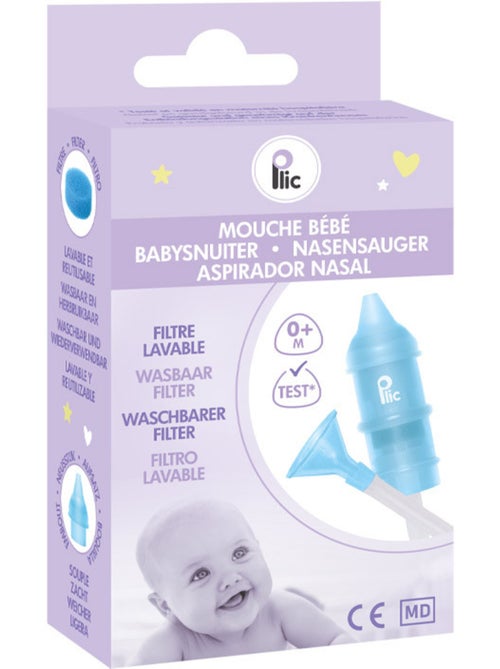 Aspirador nasal manual reutilizável com filtro - Kiabi Aspirador nasal manual reutilizável com filtro - Kiabi