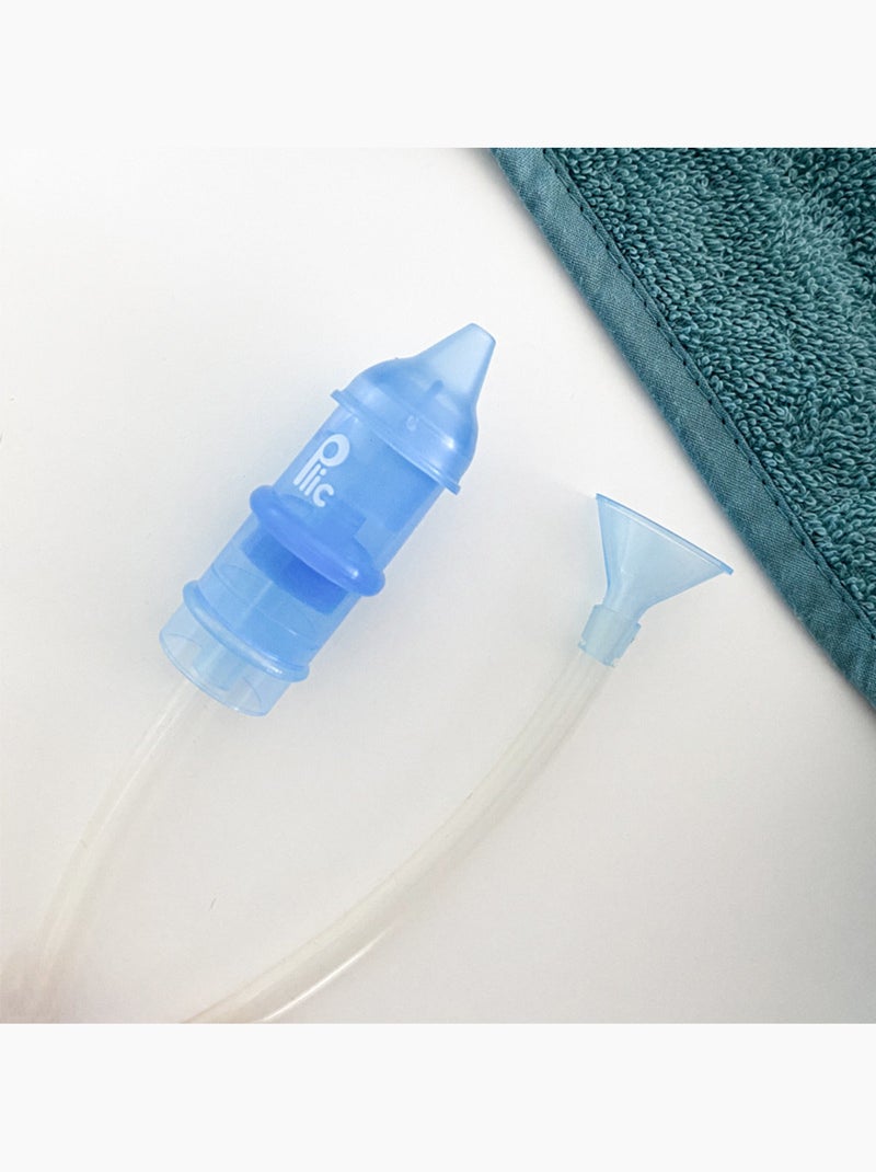 Aspirador nasal manual reutilizável com filtro Azul - Kiabi