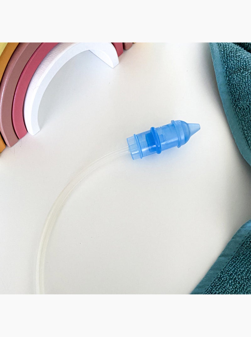Aspirador nasal manual reutilizável com filtro Azul - Kiabi