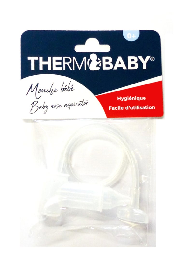 Aspirador nasal manual thermobaby com ponta reutilizável e silicone Transparente - Kiabi