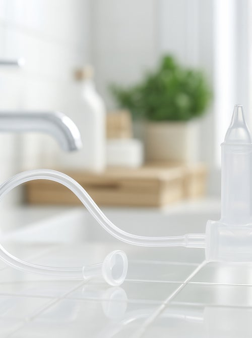 Aspirador nasal manual thermobaby com ponta reutilizável e silicone - Kiabi