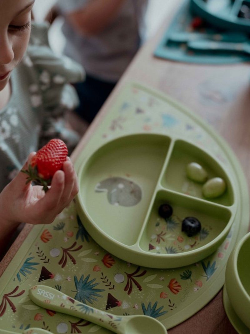Assadeira de silicone para bebé | sassi junior Verde - Kiabi