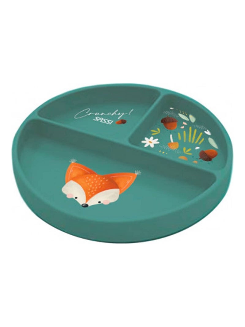 Assadeira de silicone para bebé | sassi junior Verde floresta - Kiabi