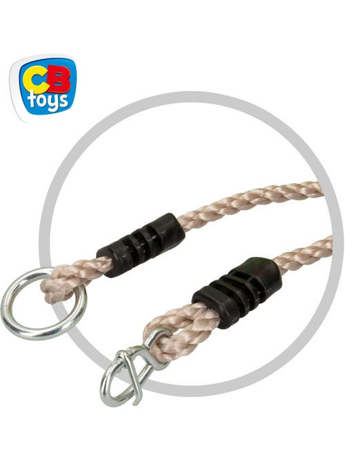 Assento de balanço infantil com cinto ajustável cb toys - Kiabi Assento de balanço infantil com cinto ajustável cb toys - Kiabi