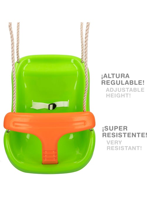 Assento de balanço infantil com cinto ajustável cb toys - Kiabi Assento de balanço infantil com cinto ajustável cb toys - Kiabi