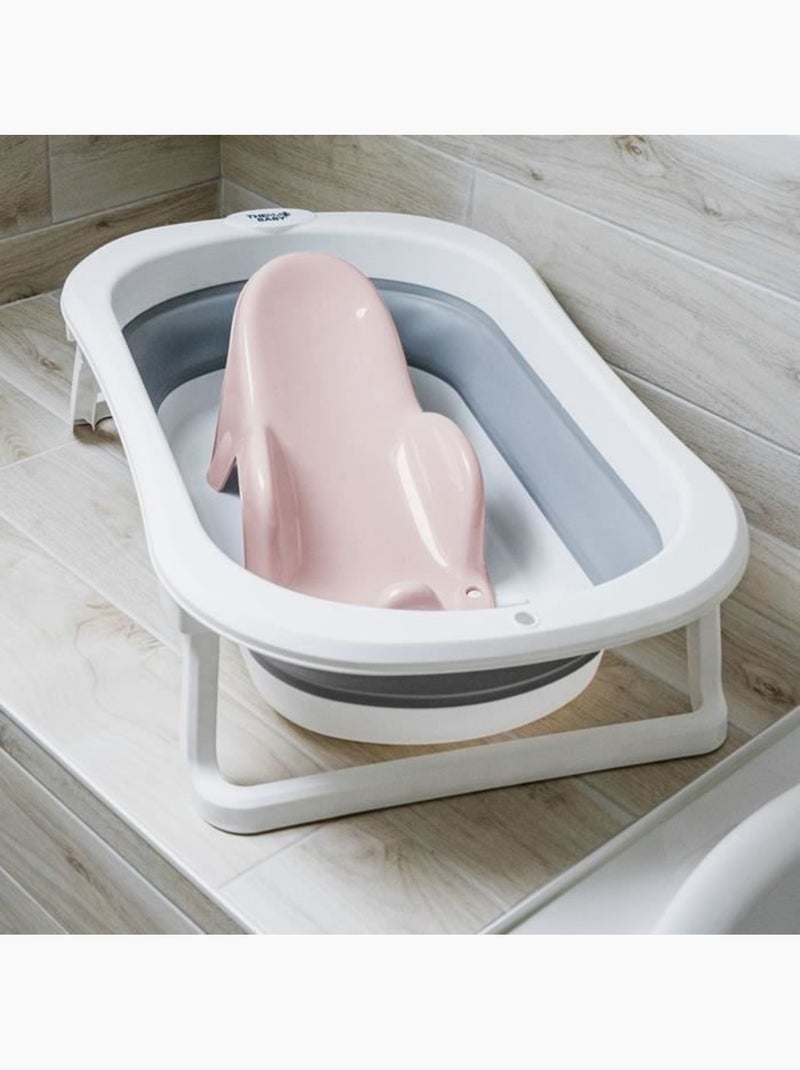 Assento de banho reclinável thermobaby atoll com ventosas Rosa - Kiabi