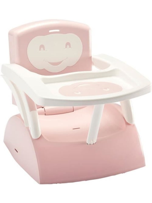 Assento elevatório de cadeira thermobaby ajustável 2 em 1 rosa pó - Kiabi