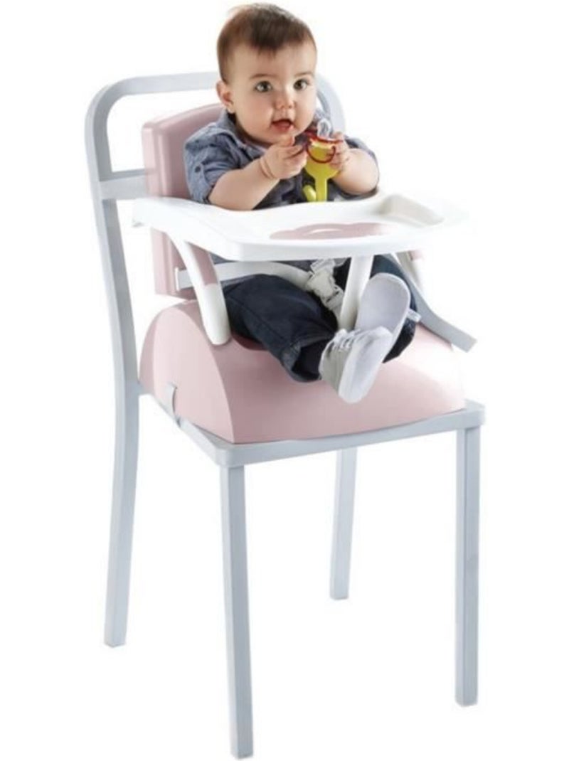 Assento elevatório de cadeira thermobaby ajustável 2 em 1 rosa pó Rosa - Kiabi
