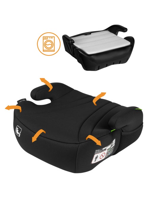 Assento elevatório LIONELO Luuk i-Size - 125-150 cm - Grupo 3 (22-36 kg) - Leve - Kiabi Assento elevatório LIONELO Luuk i-Size - 125-150 cm - Grupo 3 (22-36 kg) - Leve - Kiabi