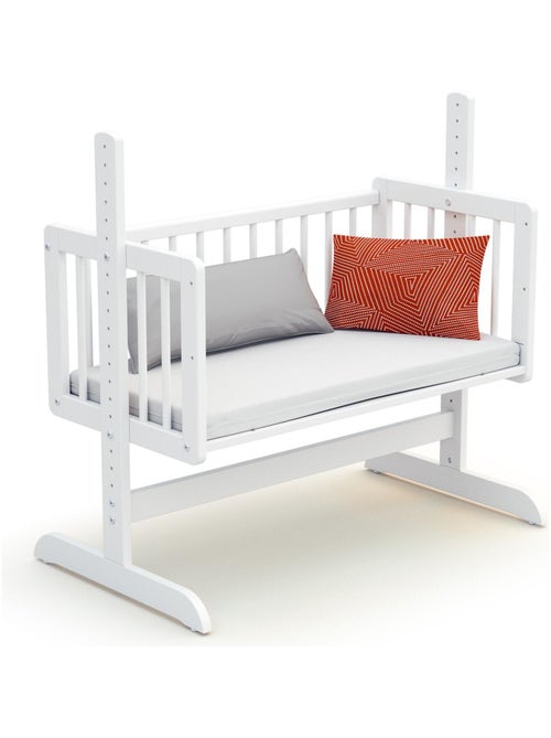 At4 - berço convertível co-sleeping nino de madeira branco 40 x 80 cm - Kiabi At4 - berço convertível co-sleeping nino de madeira branco 40 x 80 cm - Kiabi