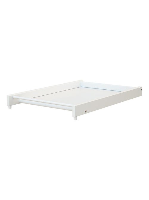 At4 - trocador de fraldas amovível para o cama de bebe mona de madeira branco 60 x 120 et 70x140 cm - Kiabi At4 - trocador de fraldas amovível para o cama de bebe mona de madeira branco 60 x 120 et 70x140 cm - Kiabi