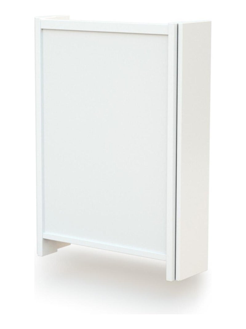At4 - trocador de fraldas de parede dobrável eazy - branco e faia Bege/Branco - Kiabi