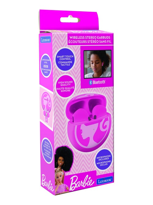 Auriculares bluetooth da barbie com estojo de carregamento - Kiabi