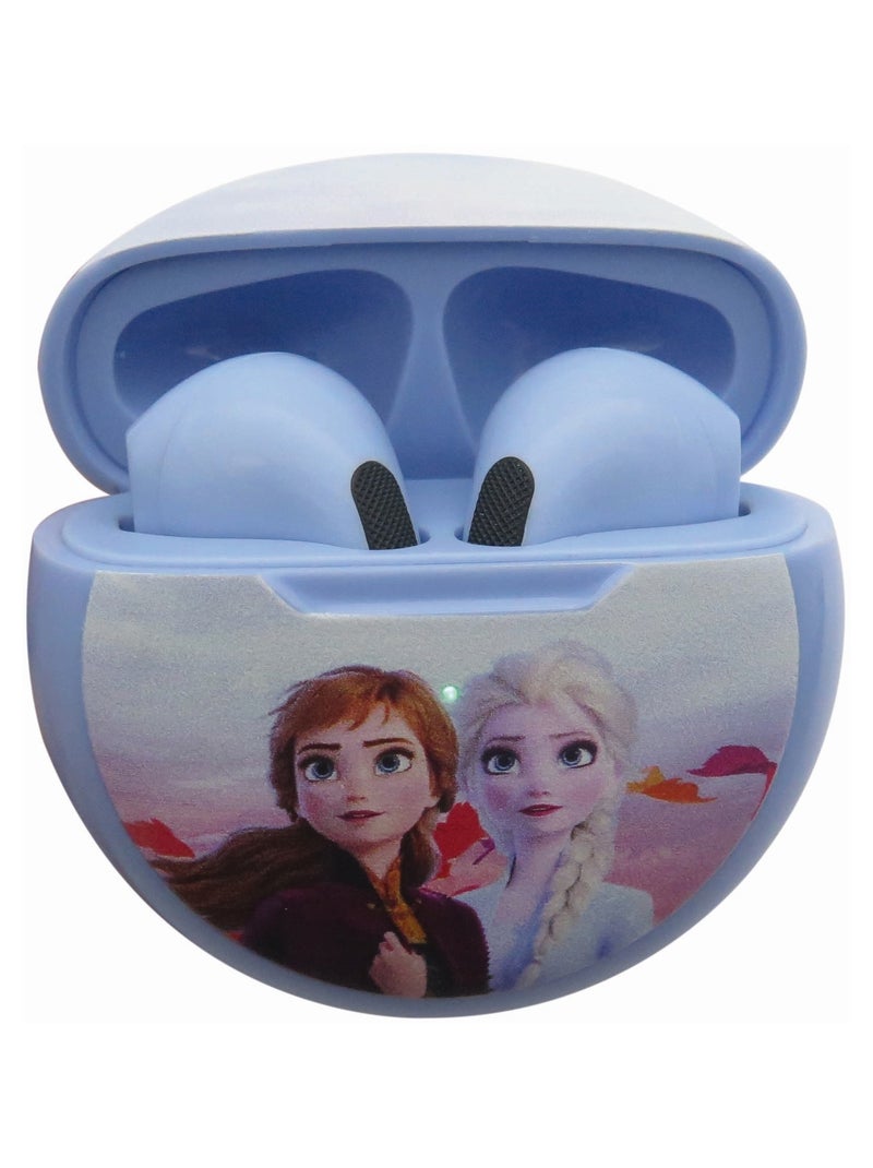 Auriculares bluetooth frozen com estojo de carregamento Azul - Kiabi