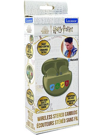 Auriculares bluetooth harry potter com estojo de carregamento