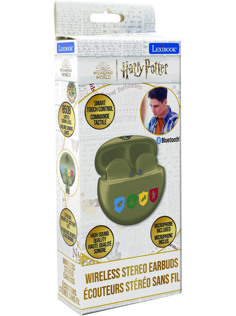 Auriculares bluetooth harry potter com estojo de carregamento Dourado/Ouro - Kiabi