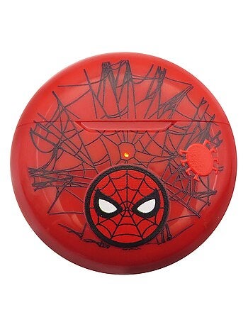 Auriculares bluetooth spiderman com estojo de carregamento