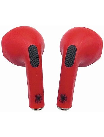 Auriculares bluetooth spiderman com estojo de carregamento