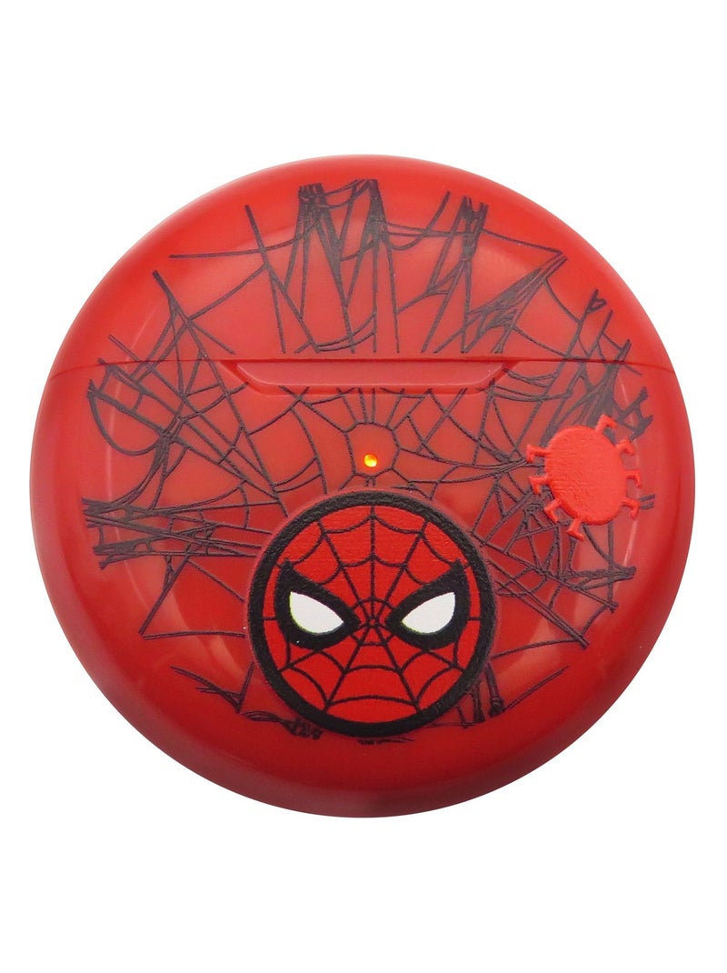 Auriculares bluetooth spiderman com estojo de carregamento Vermelho - Kiabi