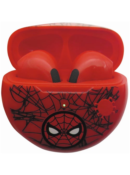 Auriculares bluetooth spiderman com estojo de carregamento - Kiabi