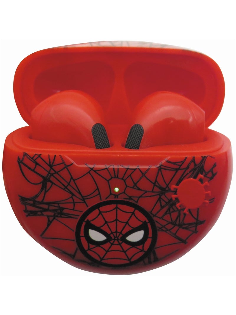 Auriculares bluetooth spiderman com estojo de carregamento Vermelho - Kiabi