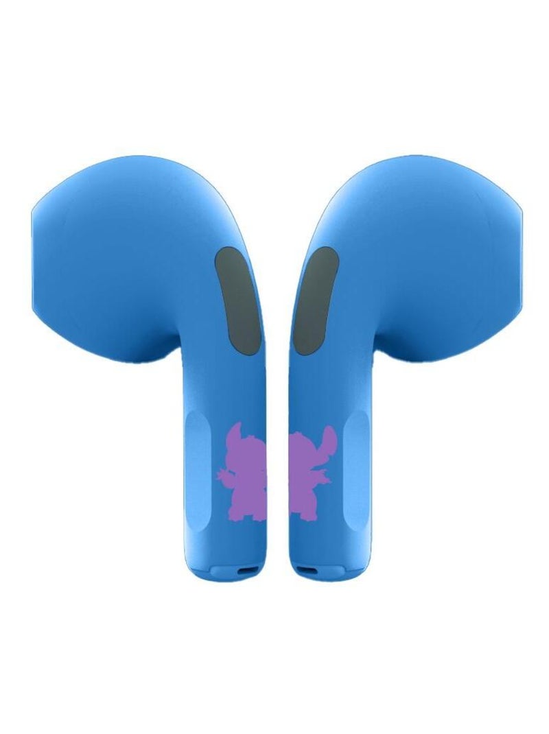 Auriculares bluetooth stitch com estojo de carregamento Roxo - Kiabi