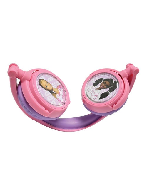 Auscultadores dobráveis com fios barbie stereo com limitação de volume segura - Kiabi