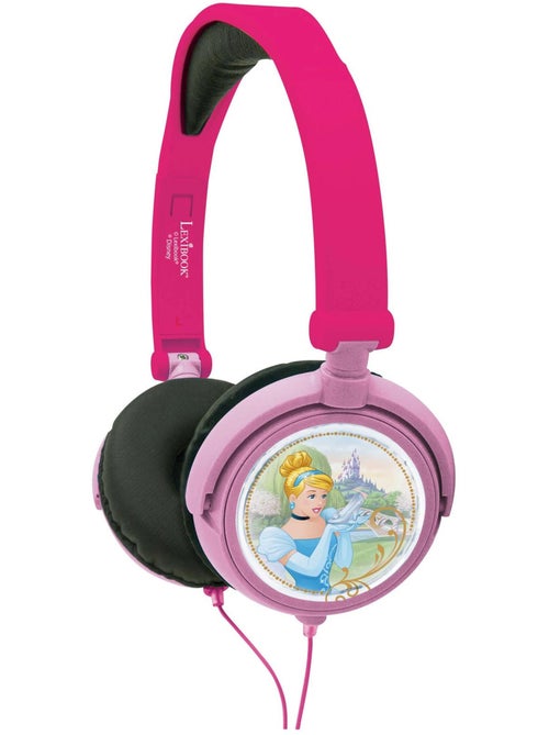 Auscultadores estéreo com fios dobráveis disney princesse com limite de volume seguro - Kiabi