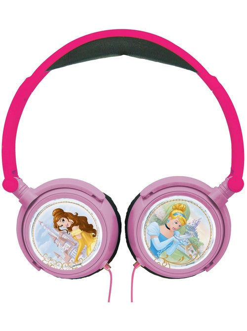 Auscultadores estéreo com fios dobráveis disney princesse com limite de volume seguro - Kiabi