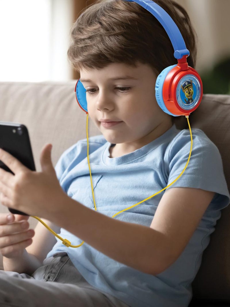 Auscultadores estéreo com fios dobráveis paw patrol com limitação de volume segura Vermelho - Kiabi