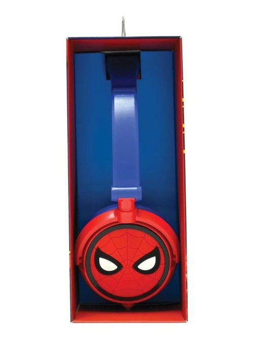Auscultadores estéreo com fios dobráveis spiderman com limite de volume seguro - Kiabi