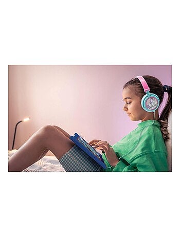 Auscultadores estéreo com fios dobráveis unicorn com limitação segura do volume