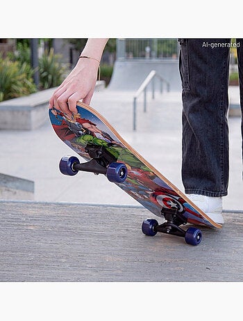Avengers skate 79x20 cm +5 anos