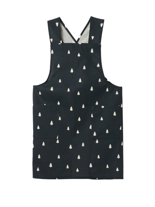 Avental adulto estampado Natal em algodão 94x69 cm - Kiabi Avental adulto estampado Natal em algodão 94x69 cm - Kiabi