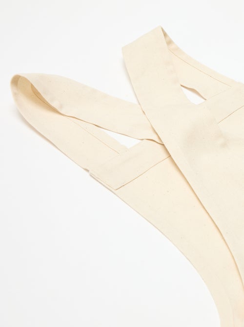 Avental de adulto estampado Natal em algodão 94x69 cm - Kiabi