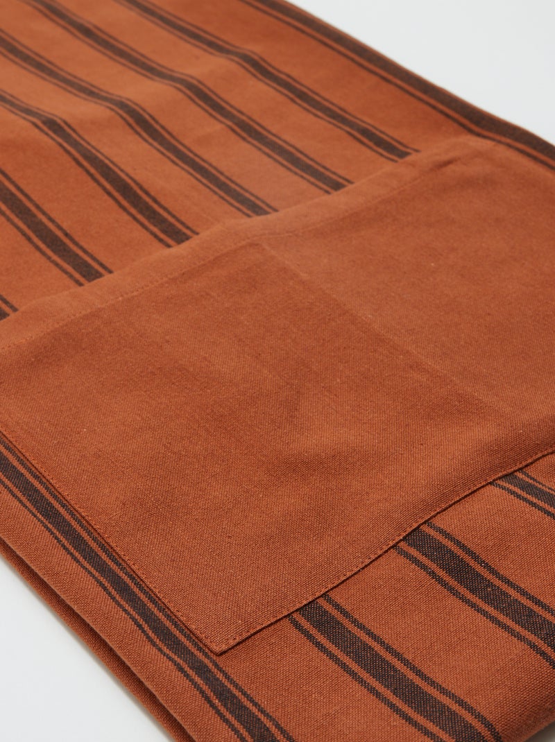 Avental de cozinha de algodão CASTANHO - Kiabi