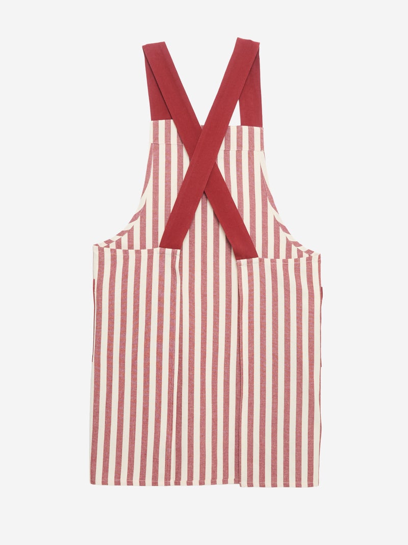 Avental de cozinha estampado Vermelho - Kiabi