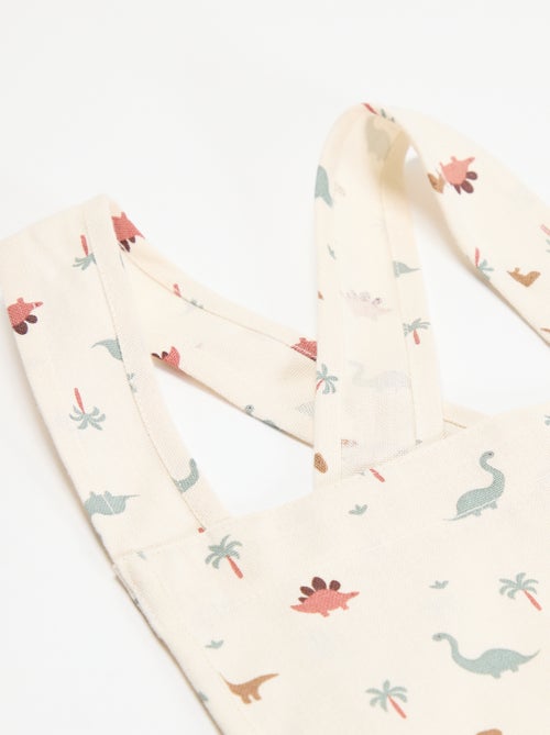 Avental de cozinha japonês estampado - infantil - Kiabi