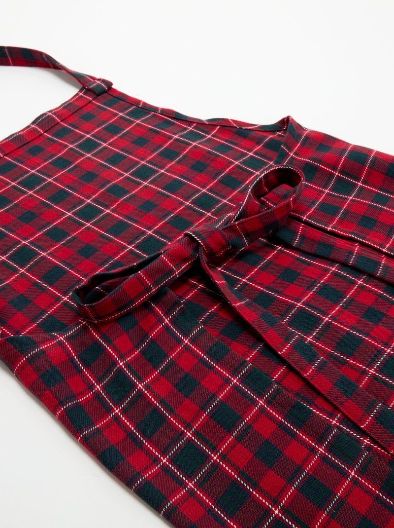 Avental de cozinha \'Natal\' - KIABI Home Vermelho - Kiabi