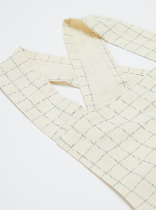 Avental japonês de cozinha - Kiabi Home - Kiabi Avental japonês de cozinha - Kiabi Home - Kiabi